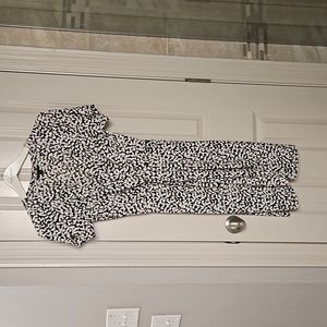 Black and White Dress